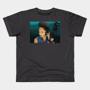 Samantha White Kids T-Shirt